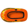 قارب سباحة من شركة انتيكس intex لون برتقالي يتسع لشخصين وقابل للنفخ