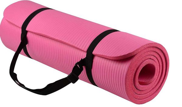 Picture of yoga mat 10mm -PINK STOCK
