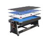 3-in-1 multi-game table - billiards, table tennis, and hockey table (blue color)  kangaroo